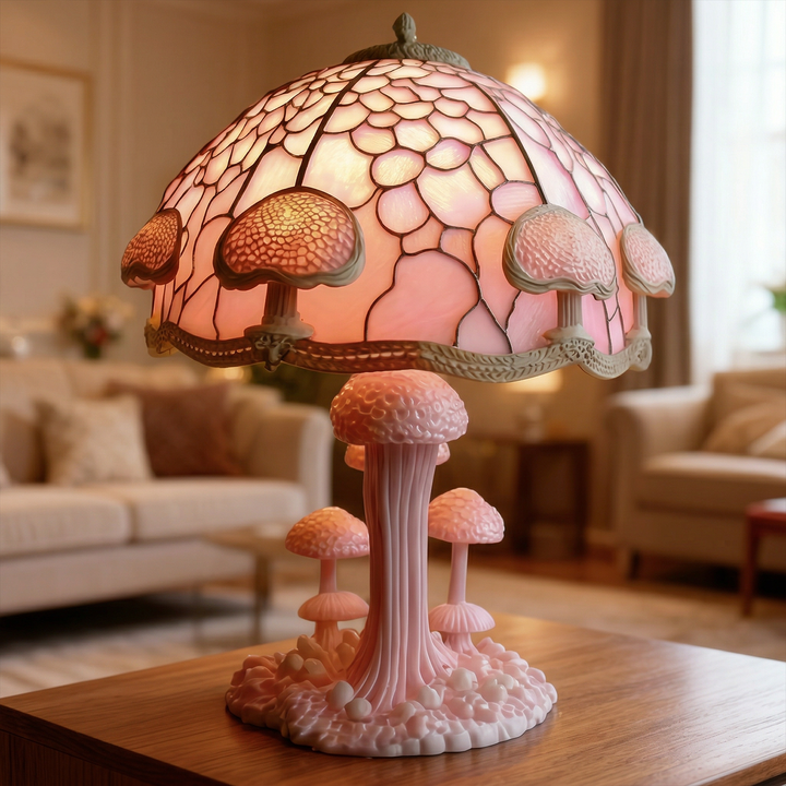 PINKGLOW | Pink Table Lamp with Soft Light