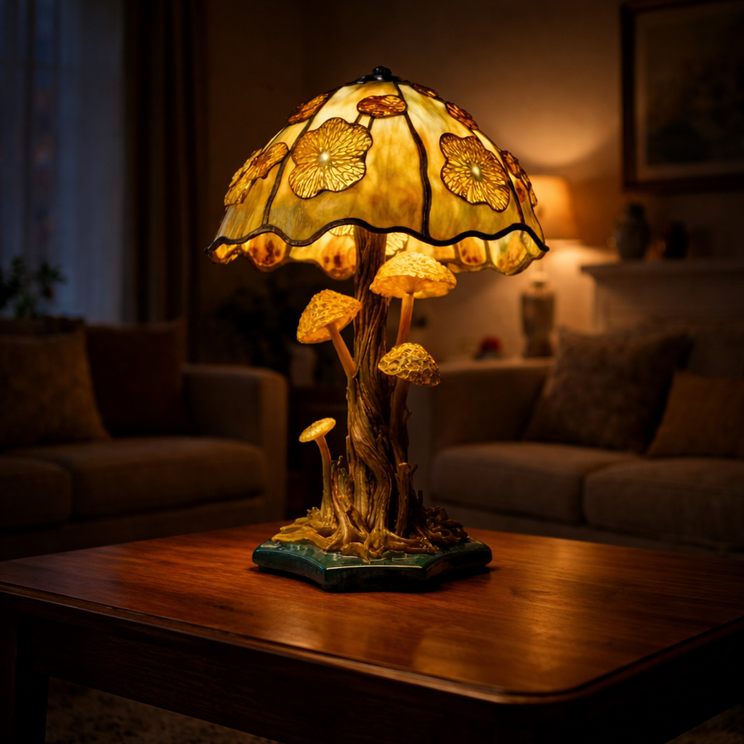 SHROOMGLOW | Handcrafted Night Lamp in Mushroom Shape